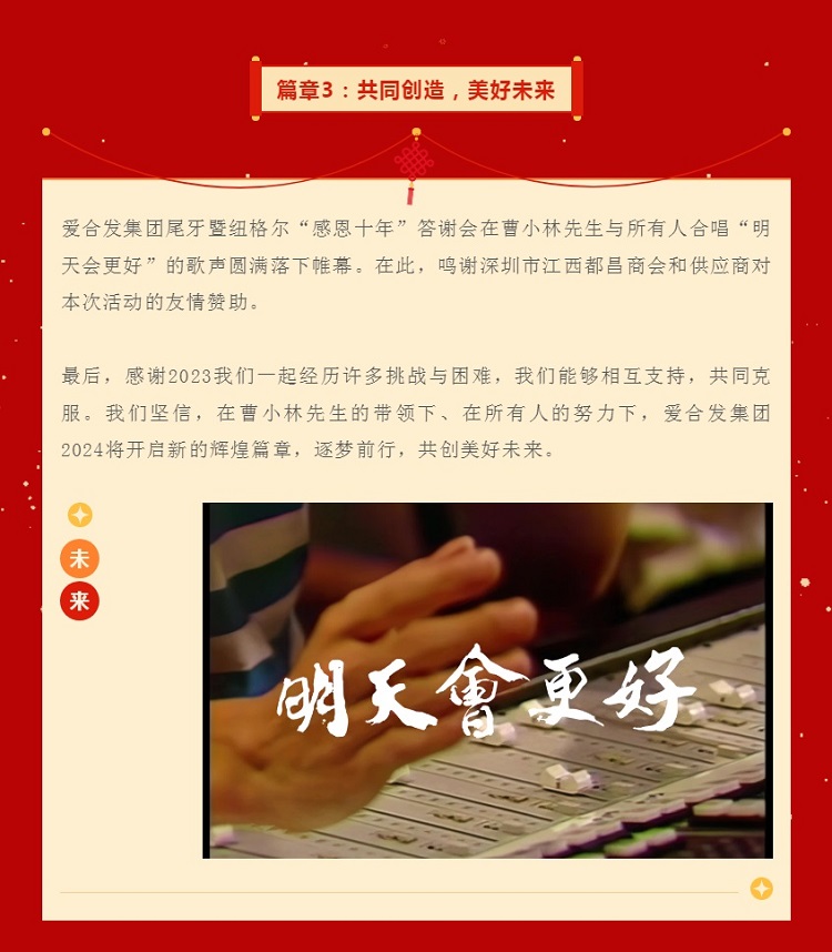 篇章3：共同創(chuàng)造，美好未來